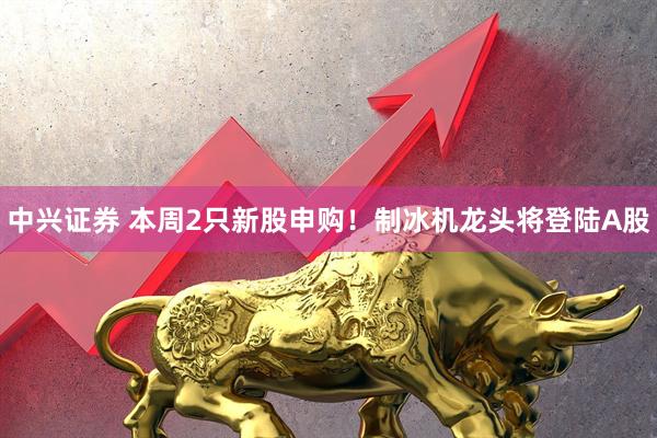 中兴证券 本周2只新股申购！制冰机龙头将登陆A股