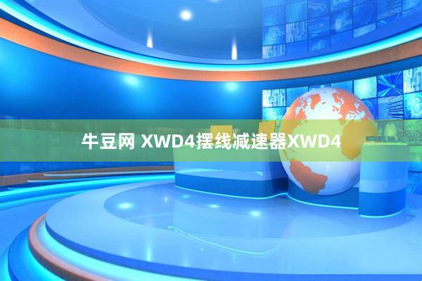 牛豆网 XWD4摆线减速器XWD4