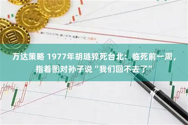 万达策略 1977年胡琏猝死台北:临死前一周,指着图对孙子说“我们回不去了”